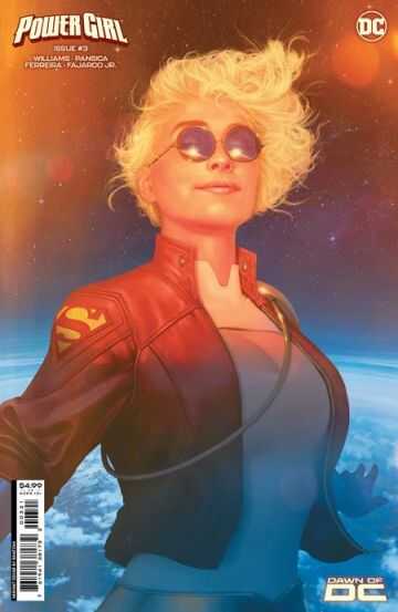 DC Comics - POWER GIRL (2023) # 3 COVER B RAHZZAH CARD STOCK VARIANT