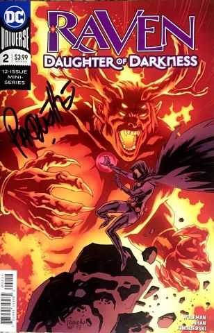 DC Comics - Raven Daughter Of Darkness # 2 Yanick Paquette İmzalı Sertifikalı