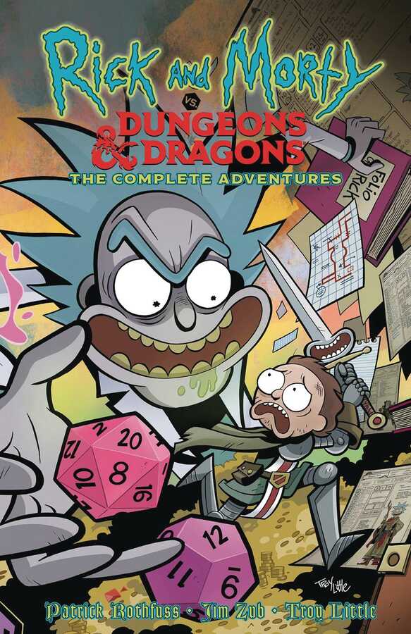 IDW - RICK AND MORTY VS DUNGEON AND DRAGONS THE COMPLETE ADVENTURES TPB
