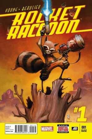 Marvel - ROCKET RACCOON (2014) # 1 THIRD PRINTING