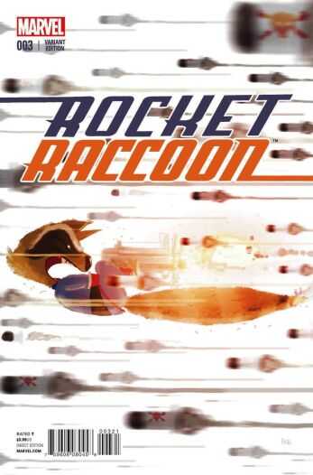 Marvel - ROCKET RACCOON (2014) # 3 1:25 CAMPION VARIANT
