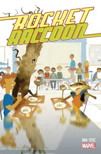 Marvel - ROCKET RACCOON (2014) # 4 1:15 CAMPION STOMP OUT BULLYING VARIANT