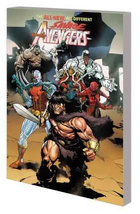 Marvel - SAVAGE AVENGERS VOL 1 TIME IS THE SHAPEST EDGE TPB