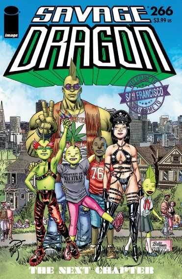 Image Comics - SAVAGE DRAGON # 266 COVER A LARSEN