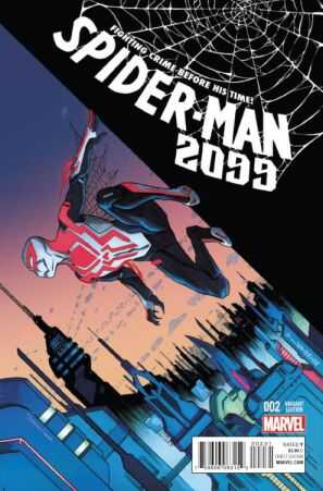 Marvel - SPIDER-MAN 2099 (2015) # 2 1:25 SHALVEY VARIANT