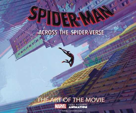 Titan Comics - SPIDER-MAN ACROSS THE SPIDER-VERSE THE ART OF THE MOVIE HC