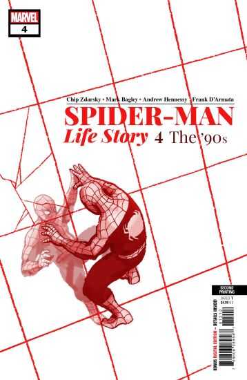 Marvel - SPIDER-MAN LIFE STORY # 4 SECOND PRINTING ZDARSKY VARIANT