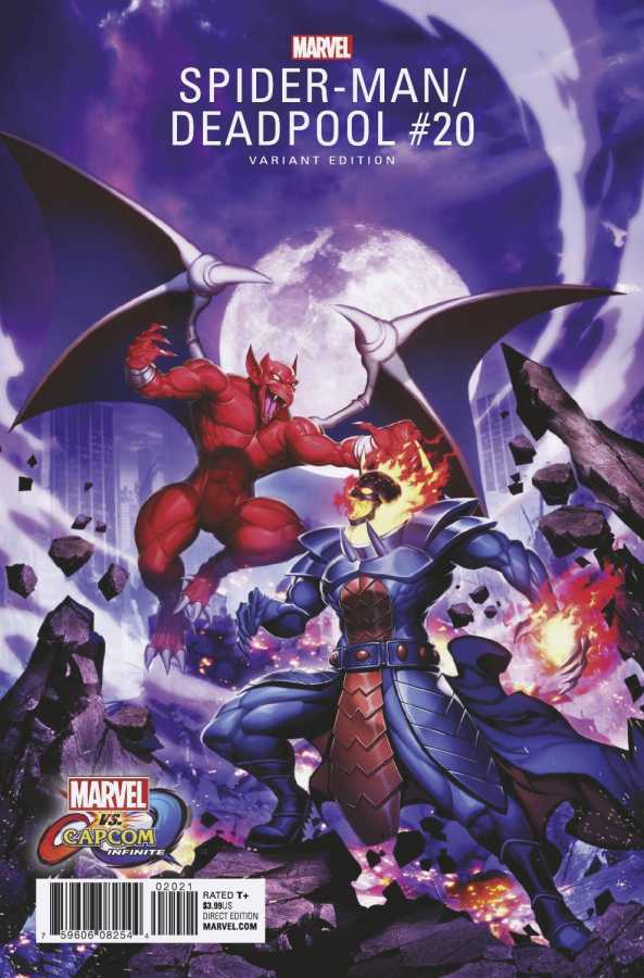 Marvel - SPIDER-MAN DEADPOOL # 20 MARVEL VS CAPCOM VARIANT
