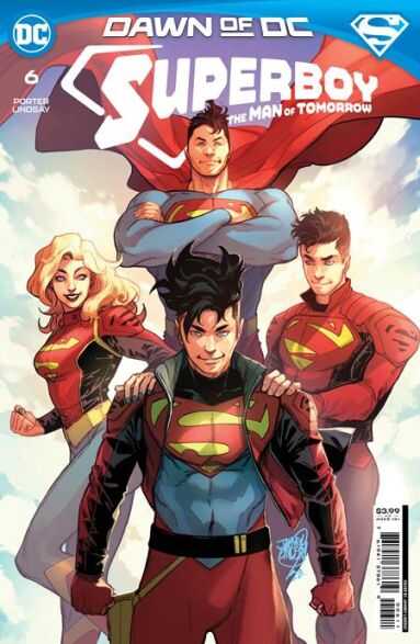 DC Comics - SUPERBOY THE MAN OF TOMORROW # 6 (OF 6) COVER A JAHNOY LINDSAY