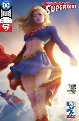 DC Comics - SUPERGIRL (2016) # 20 ARTGERM VARIANT