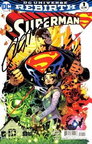 DC Comics - Superman # 1 Patrick Gleason İmzalı Sertifikalı