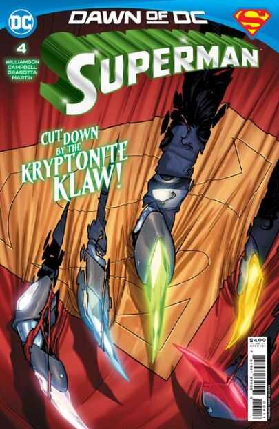 DC Comics - SUPERMAN # 4 COVER A JAMAL CAMPBELL