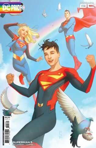 DC Comics - SUPERMAN # 5 COVER D W SCOTT FORBES DC PRIDE CARD STOCK VARIANT
