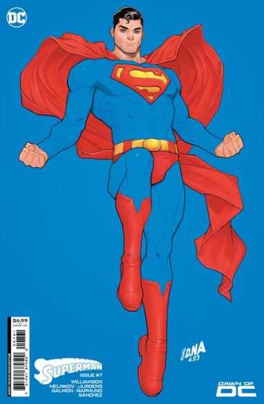 DC Comics - SUPERMAN (2023) # 7 COVER D DAVID NAKAYAMA CARD STOCK VARIANT