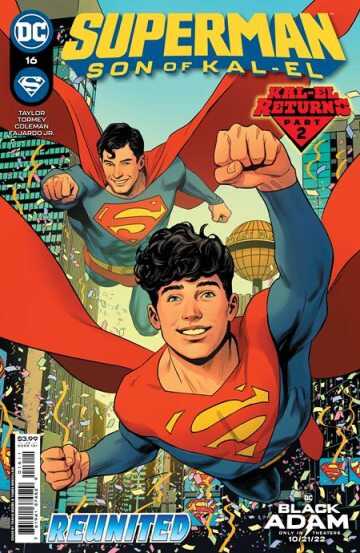 DC Comics - SUPERMAN SON OF KAL-EL # 16 COVER A TRAVIS MOORE (KAL-EL RETURNS)