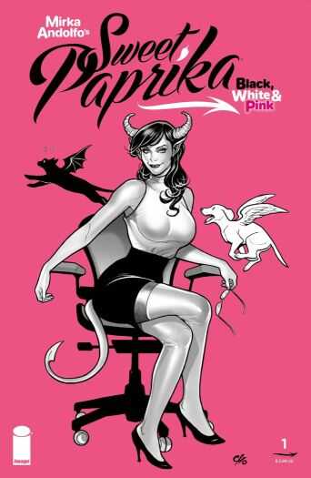 Image Comics - SWEET PAPRIKA BLACK WHITE & PINK # 1 (ONE SHOT) COVER B FRANK CHO