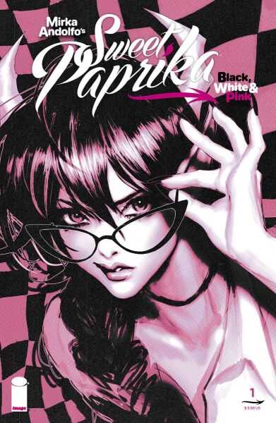 Image Comics - SWEET PAPRIKA BLACK WHITE & PINK # 1 (ONE SHOT) COVER C MAIKA SOZO