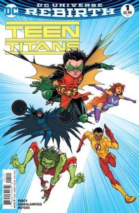 DC Comics - TEEN TITANS (2016) # 1 BURNHAM VARIANT