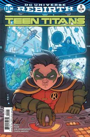DC Comics - TEEN TITANS (2016) # 5 BURNHAM VARIANT