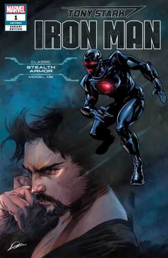 Marvel - TONY STARK IRON MAN # 1 STEALTH ARMOR VARIANT