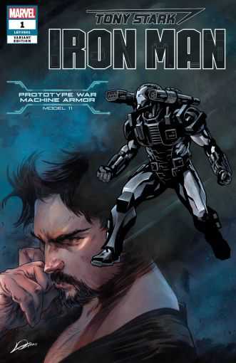 Marvel - TONY STARK IRON MAN # 1 PROTOTYPE WAR MACHINE ARMOR VARIANT