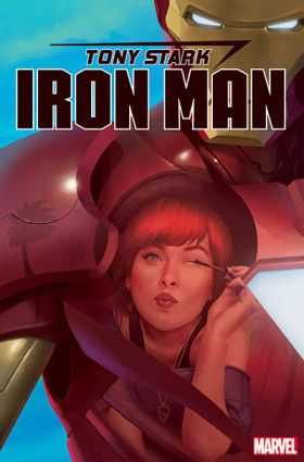 Marvel - TONY STARK IRON MAN # 17 RAHZZAH MARY JANE VARIANT