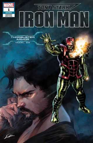 Marvel - TONY STARK IRON MAN # 1 THORBUSTER ARMOR VARIANT