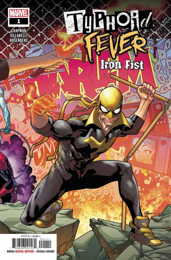 Marvel - TYPHOID FEVER IRON FIST # 1