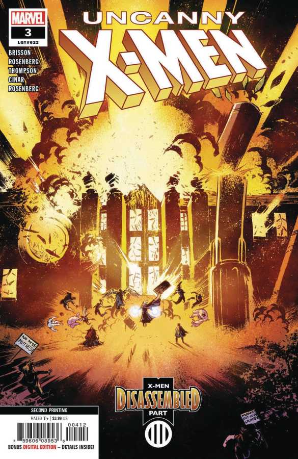 Marvel - UNCANNY X-MEN (2018) # 3 SECOND PRINTING YILDIRAY ÇINAR VARIANT