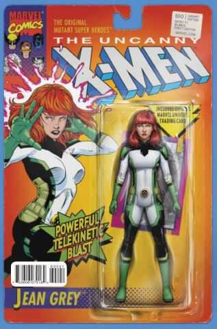 Marvel - UNCANNY X-MEN (2013) # 600 CHRISTOPHER JEAN GREY ACTION FIGURE VARIANT