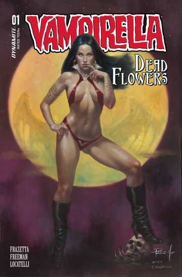 Dynamite - VAMPIRELLA DEAD FLOWERS # 1 (OF 4) COVER A PARRILLO