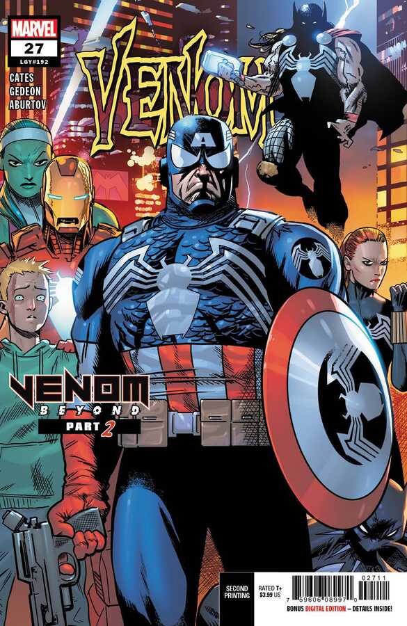 Marvel - VENOM (2018) # 27 SECOND PRINTING GEDEON VARIANT