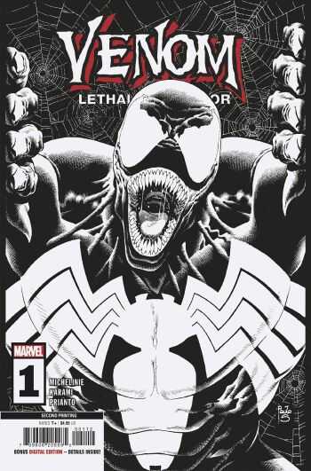 Marvel - VENOM LETHAL PROTECTOR II # 1 PAULO SIQUEIRA SECOND PRINTING VARIANT