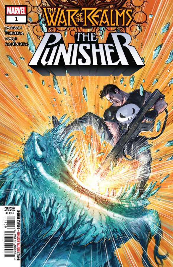Marvel - WAR OF THE REALMS PUNISHER # 1