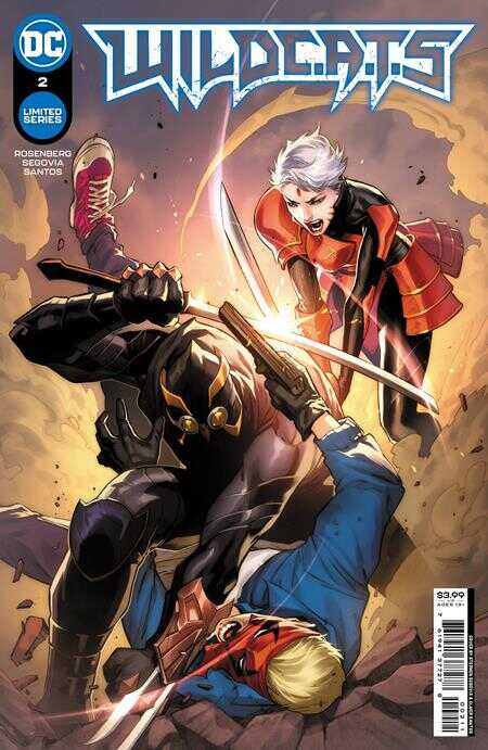 DC Comics - WILDCATS # 2 COVER A STEPHEN SEGOVIA