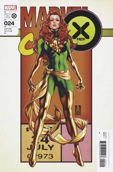Marvel - X-MEN (2021) # 24 BROOKS CORNER BOX VARIANT