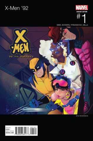 Marvel - X-MEN 92 (2016) # 1 RICHARDSON HIP HOP VARIANT