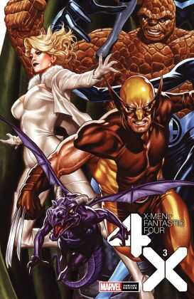 Marvel - X-MEN FANTASTIC FOUR (2020) # 3 BROOKS CONNECTING VARIANT