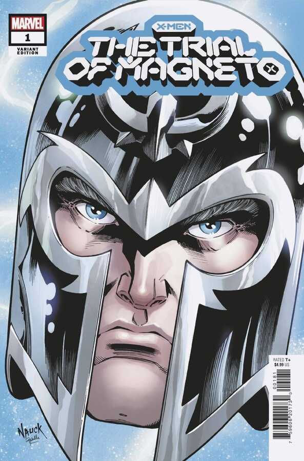 Marvel - X-MEN TRIAL OF MAGNETO # 1 (OF 5) NAUCK HEADSHOT VARIANT