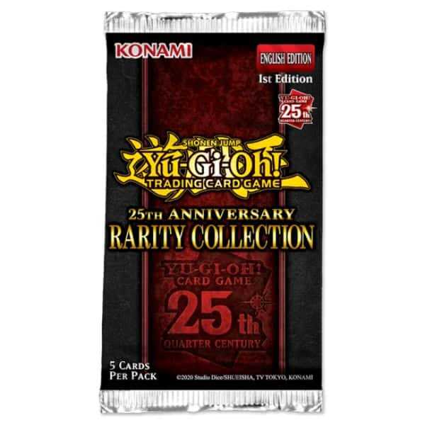 Diğer - YUGIOH 25TH ANNIVERSARY RARITY COLLECTION BOOSTER PACK
